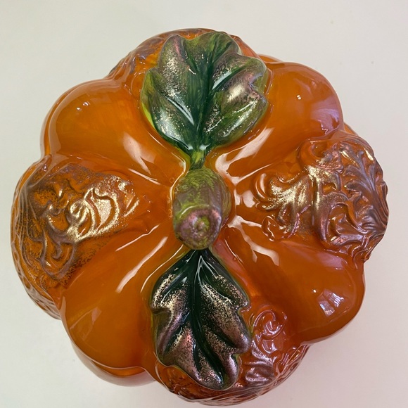 Vintage Pumpkin Cookie Jar - Picture 3 of 3